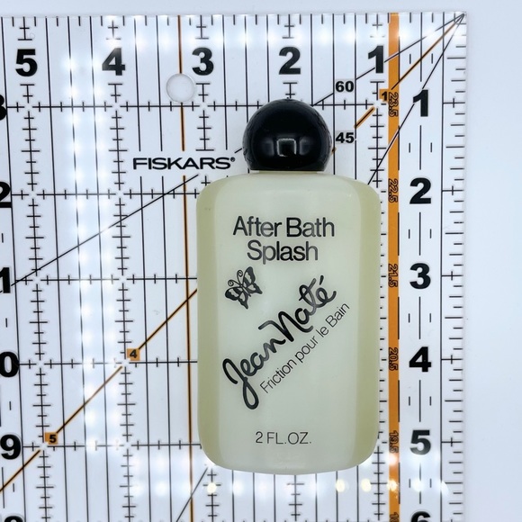 Vintage 80s Bottle Jean Naté After Bath Splash 2 Fluid Ounces Oz. - Picture 7 of 8
